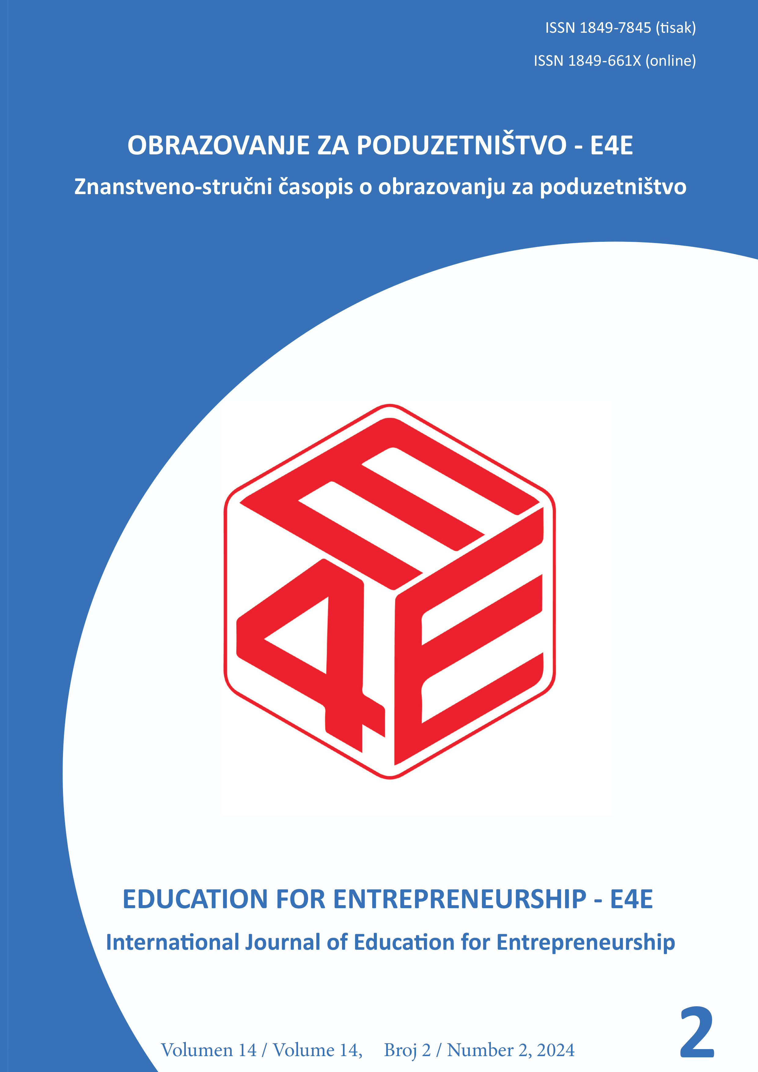 Obrazovanje za poduzetništvo Vol. 14, Nr. 2