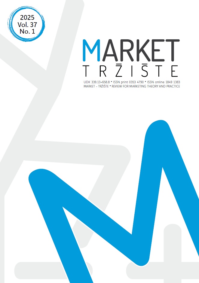 View Vol. 37 No. 1 (2025): Market-Tržište