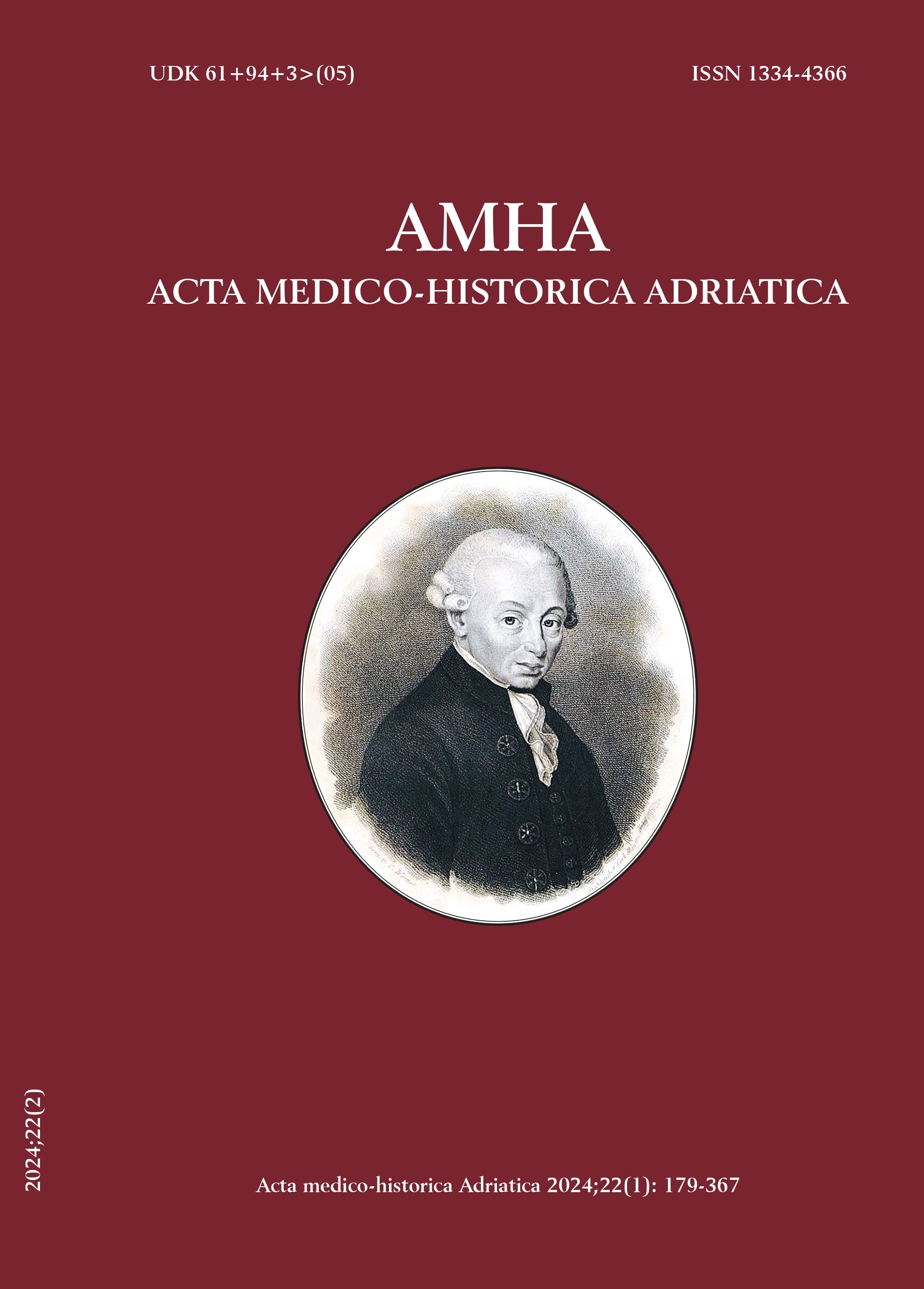 View Vol. 22 No. 2 (2024): AMHA - Acta medico-historica Adriatica